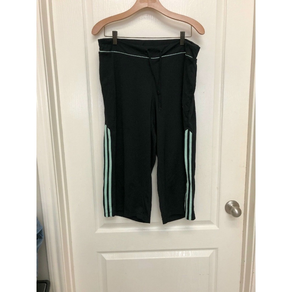 Adidas w/ Drawstring waist Workout Capris Pant XL